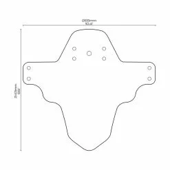 All-mountain-style Front Mudguard -mudguards Shop all mountain style front mudguard 40