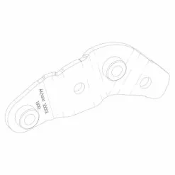 Bosch BDU37YY Engine Mounting Plate Long Roght