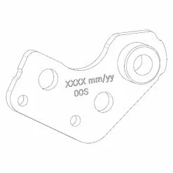 Bosch BDU37YY Motor Mounting Plate Short Right