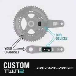 Inpeak Shimano Dura Ace Custom Twin2 Power Meter Installation