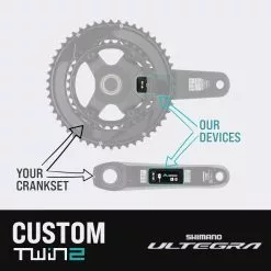 Inpeak Twin2 Shimano Ultegra Custom Power Meter Installation