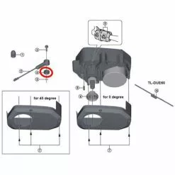 Shimano Spacer DU-E6000 Steps