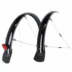 XLC MG-F02 Reflective 45 Mm Mudguard Set